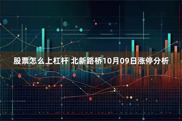 股票怎么上杠杆 北新路桥10月09日涨停分析