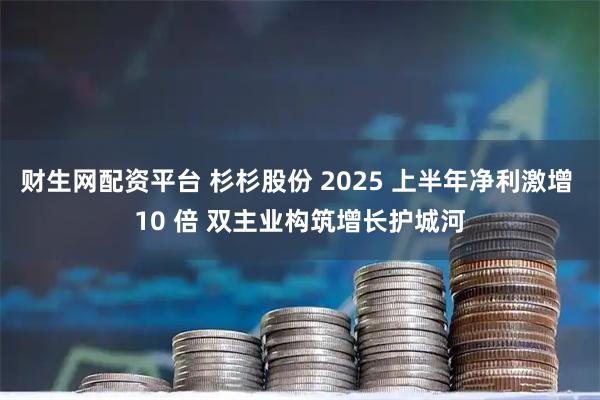 财生网配资平台 杉杉股份 2025 上半年净利激增 10 倍 双主业构筑增长护城河